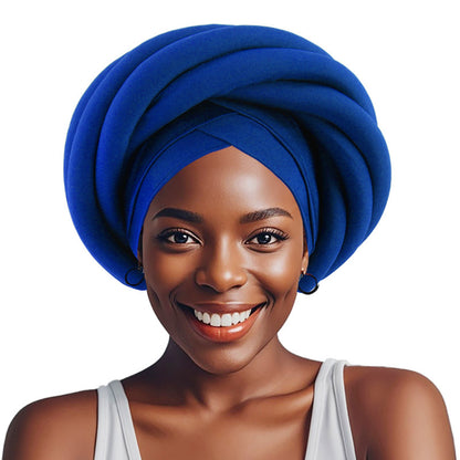 New Cross-border Hat Three-dimensional Twist Sponge African Hat Twist Hat Cross Ethnic Hat Baotou Hat JDT-497