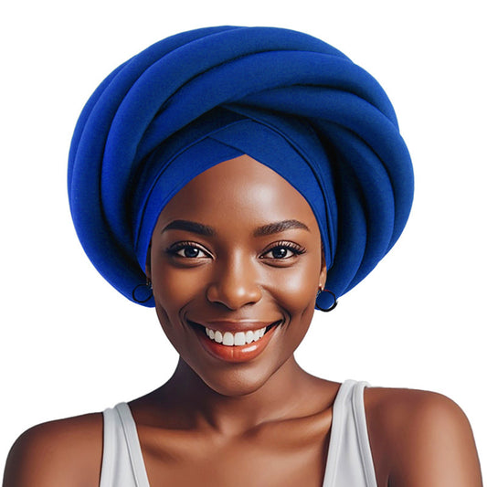 New Cross-border Hat Three-dimensional Twist Sponge African Hat Twist Hat Cross Ethnic Hat Baotou Hat JDT-497