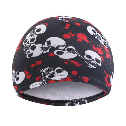 Cross-Border Supply Elastic Headband Round Hat Cashew Flower Pattern Wig Cap Hair Protection Cap Wave Dome Cap Jdu-20F