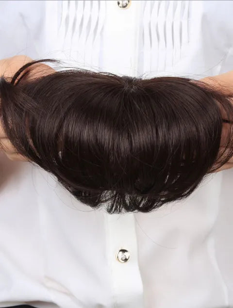 Ventilate Women Top Piece Natural Straight Bang