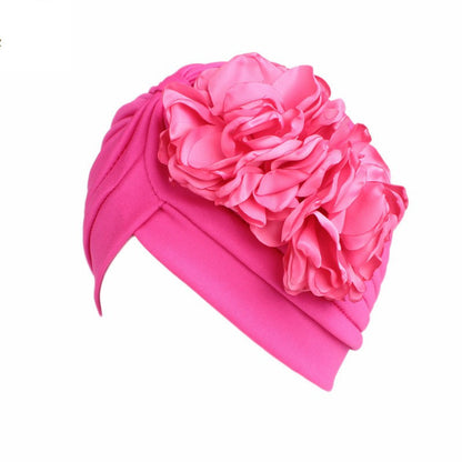 Amazon Solid Color Stretch Hat Indian Yoga Hat Ethnic Hat Chemotherapy Cap TJM-24H