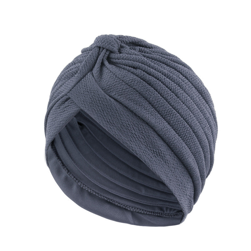 Thickened turban cap bubble cotton Indian cap chemotherapy cap TJM-30