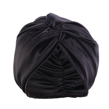 Imitation Silk Nightcap Twisted Headwear Hat Ethnic Style Baotou Hat Indian Hat TJM-473