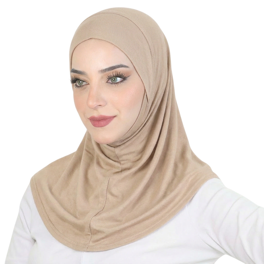 Cross-Border Modal Skin-Friendly Headscarf, Head Wrap, Headgear, Long Head Cover Hat Jdt-490C