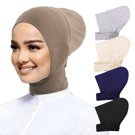 Model cotton Malaysia elastic base cap turban cap stretch wrap cap turban JDT-496