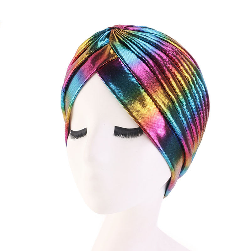 Trendy Laser-Printed Indian Hats, Headscarf Hats, and Headwrap Hats Popular in Europe and America