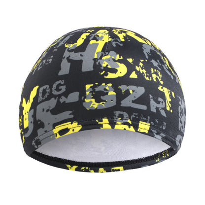 Cross-Border Supply Elastic Headband Round Hat Cashew Flower Pattern Wig Cap Hair Protection Cap Wave Dome Cap Jdu-20F