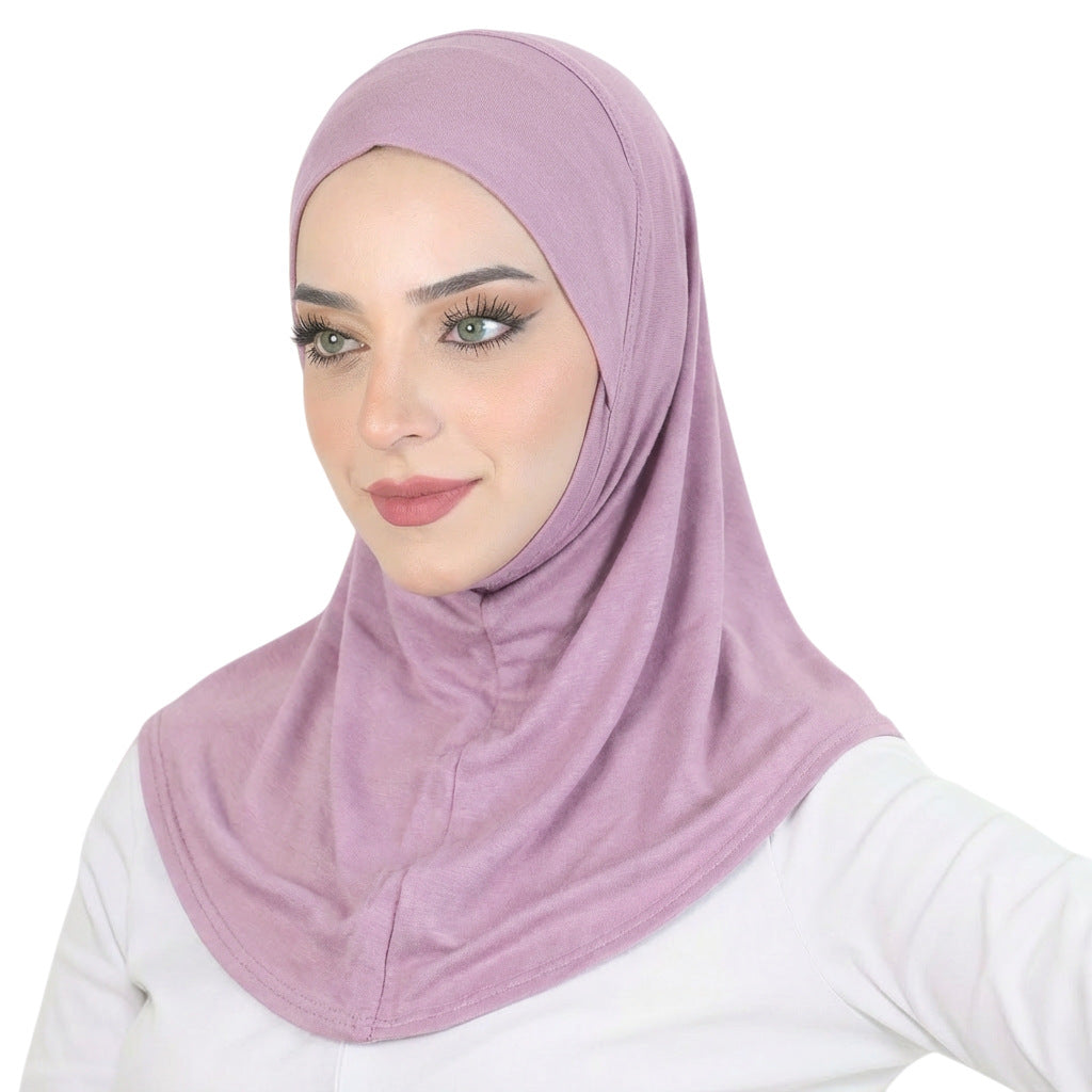 Cross-Border Modal Skin-Friendly Headscarf, Head Wrap, Headgear, Long Head Cover Hat Jdt-490C