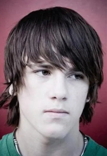 Sunshine Boy Hairstyle Short Straight Brown Wig 100% Human Hair 8 Inches