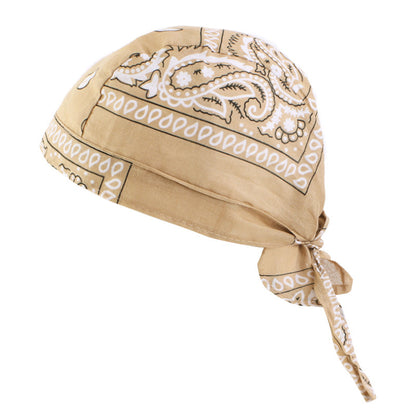 Hip hop street dance pirate bag head hat adult cotton amoeba headscarf hat ethnic hat TJM-09