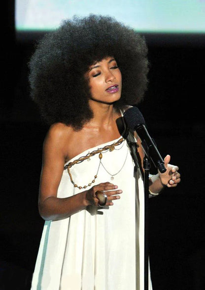 African American Hairstyles Kinky Curly Capless Synthetic Wigs