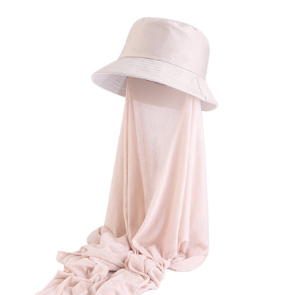 Summer ethnic hat basin hat scarf integrated hat sun-proof fisherman hat scarf toe cap JDPM-58