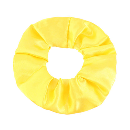 Japanese and Korean version of the new fashion simple satin segment large intestine hair ring hair rope hair FQ-124