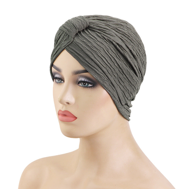 Amazon's New Pleated Square Turban Hat, Ethnic Turban Hat, Turban Cloth Hat Jdt-433H