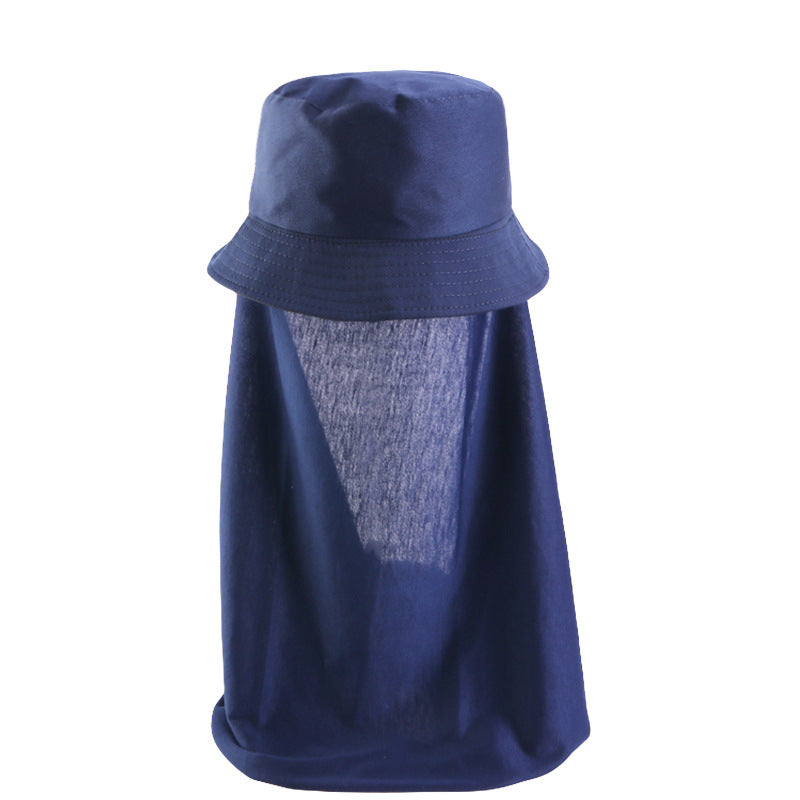 Summer ethnic hat basin hat scarf integrated hat sun-proof fisherman hat scarf toe cap JDPM-58
