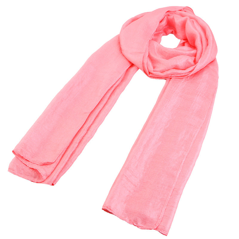 Spring and Autumn New Linen Cloak, Scarf, Headband, Hat, Headband, Cotton Scarf JDWJ-24H