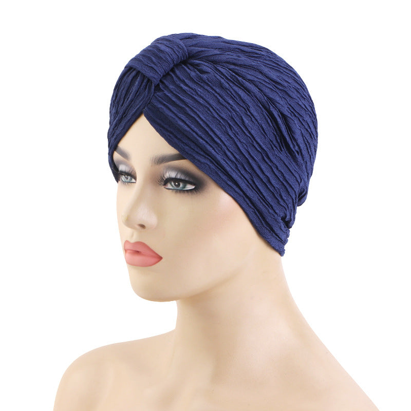 Amazon's New Pleated Square Turban Hat, Ethnic Turban Hat, Turban Cloth Hat Jdt-433H
