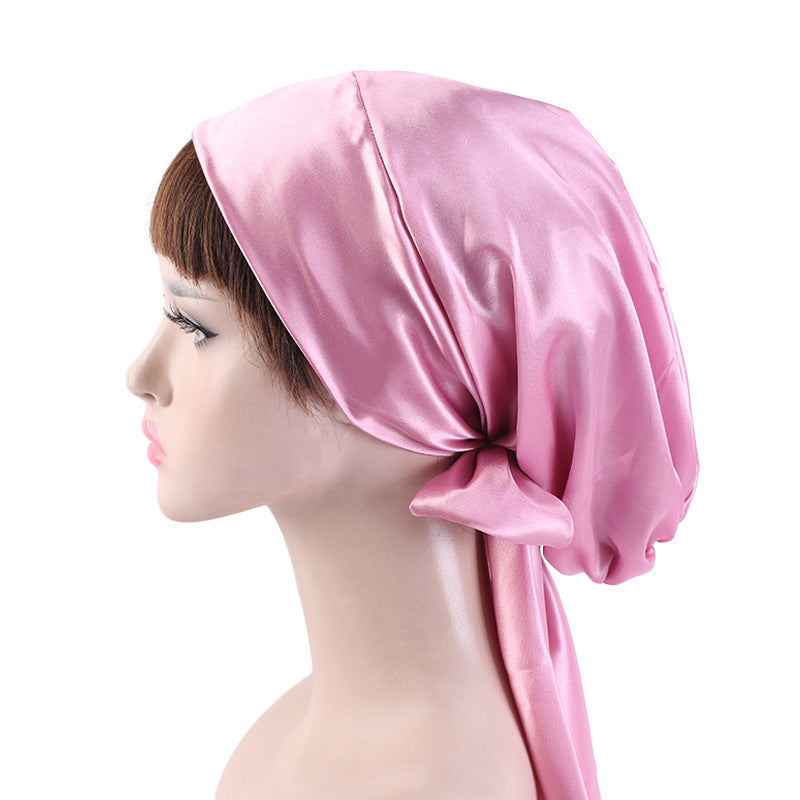 New Color Ding Hood Women's Printed Tie Tape Hat Pastoral Style Ribbon Braid Hat TJM-226