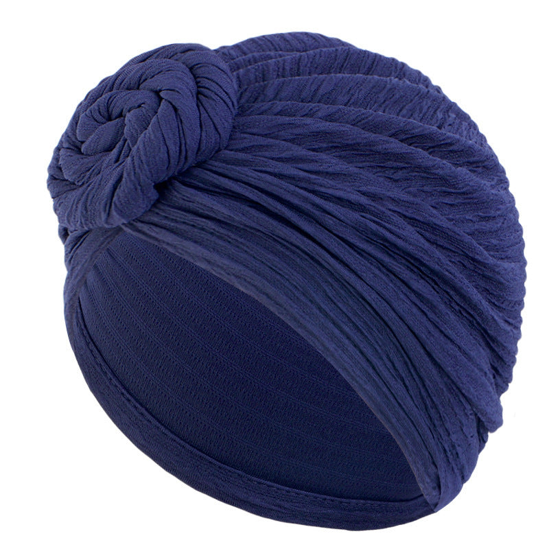 Amazon Retro Floral Pattern Snail Pattern Headscarf Hat Chemo Hat Head Wrap Cloth Hat Jdt-282I