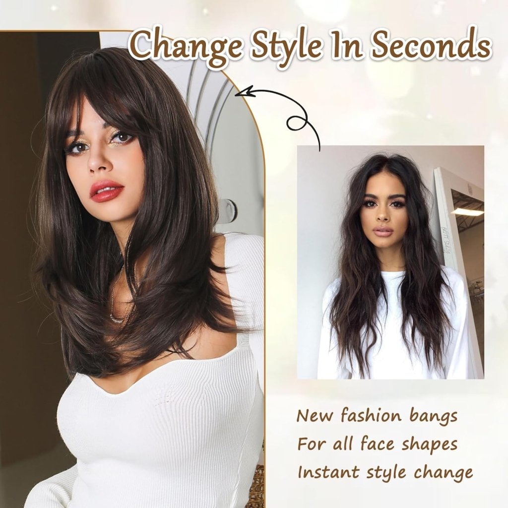 Hair Toppers for Women Real Human Hair Bangs Hair Clip French Fake Clip in Bangs Hair Pieces