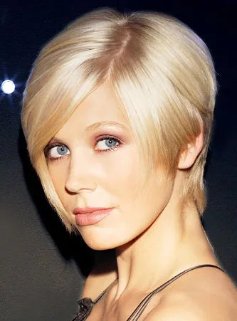 Custom Elegant Celebrity Hairstyle Carefree Top Quality 100% Human Hair Full Lace Wig