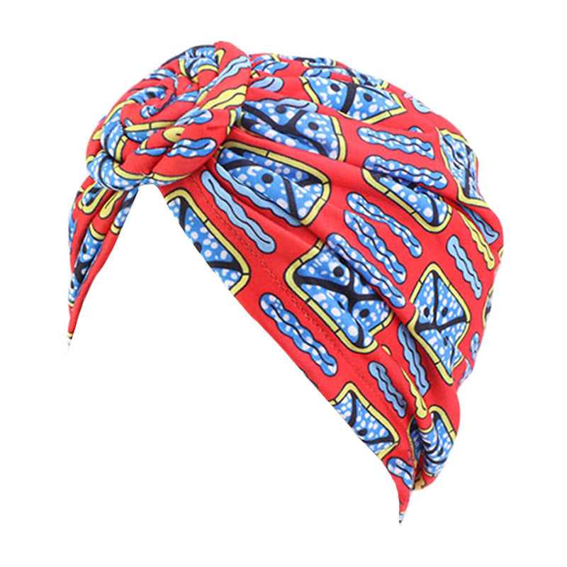 Bohemian style donut turban hat knotted pullover cap ethnic hat TJM-342