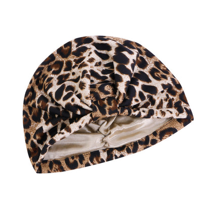 Cross-Border Elastic Hat, Double-Layer Knotted Head Wrap Hat, Yoga Chemotherapy Hat, Amazon Tjm-410