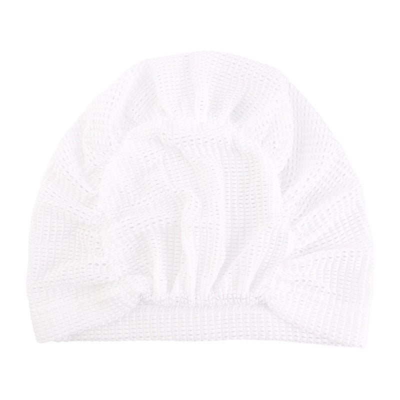 New Cross-Border Breathable Base Cap, Elastic Headscarf Hat, Head Wrap Hat, Solid Color Hat Jdt-524
