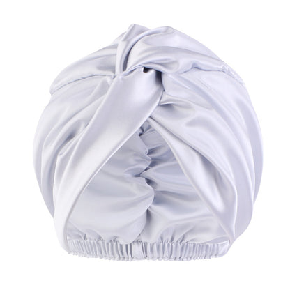 Imitation Silk Nightcap Twisted Headwear Hat Ethnic Style Baotou Hat Indian Hat TJM-473