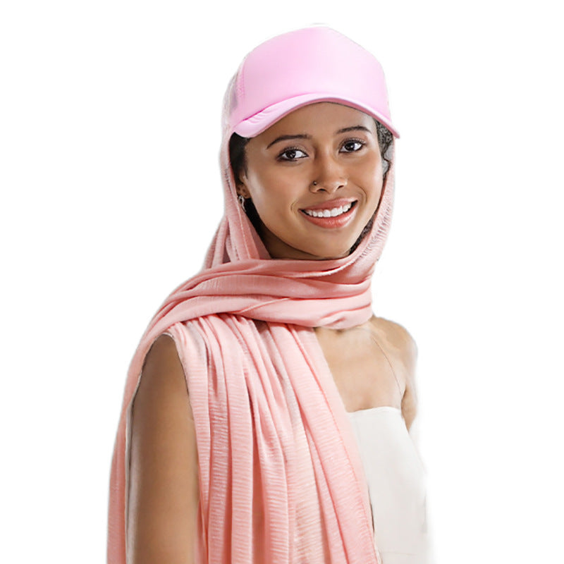Summer Breathable Mesh Duck Tongue Baseball Scarf Cap Sunshade Tape Cap Outdoor Anti-Sunscreen Tape JDBQM-68A