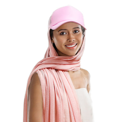 Summer Breathable Mesh Duck Tongue Baseball Scarf Cap Sunshade Tape Cap Outdoor Anti-Sunscreen Tape JDBQM-68A