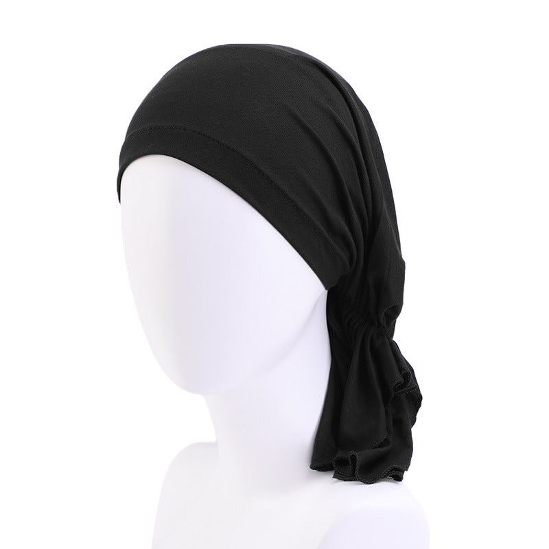 Amazon Best Selling New Headscarf Modal Stretch Headscarf Hat Pirate Hat Baotou Hat