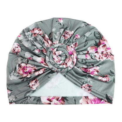 European and American New Style Snail-Patterned Headscarf Hat, African-Style Printed Clothing Hat Jdt-342F