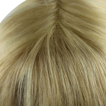 Heiße Lockere Welle Echthaarfrisur Kappenlose Frauenperücke 12 Zoll