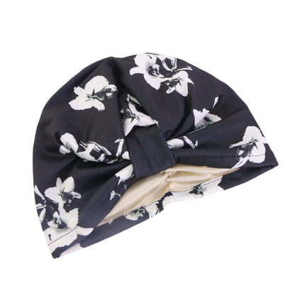 Cross-Border Elastic Hat, Double-Layer Knotted Head Wrap Hat, Yoga Chemotherapy Hat, Amazon Tjm-410