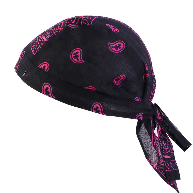 Hip hop street dance pirate bag head hat adult cotton amoeba headscarf hat ethnic hat TJM-09