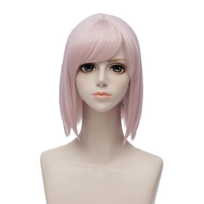 Fate Pink Straight Synthetic Hair Capless Coslpay Wig 12 Inches