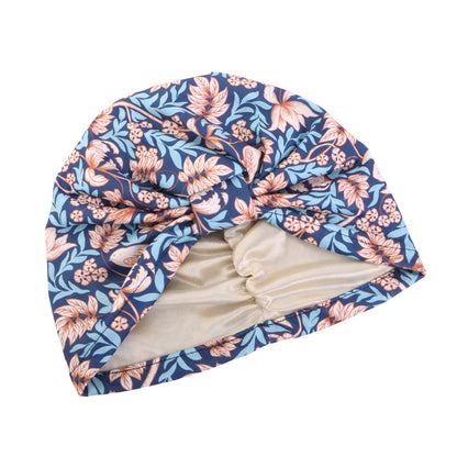 Cross-Border Elastic Hat, Double-Layer Knotted Head Wrap Hat, Yoga Chemotherapy Hat, Amazon Tjm-410