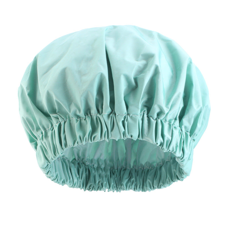 Amazon's new waterproof hat, kitchen makeup, oil fume proof hat, shower care hat, sleep cap JDY-453L