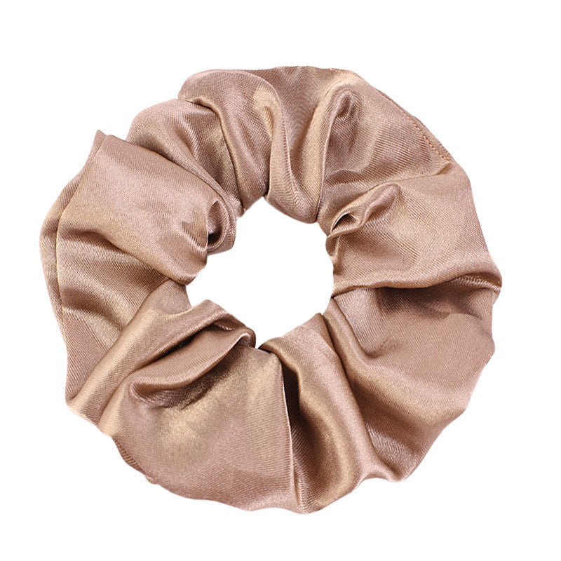 Japanese and Korean version of the new fashion simple satin segment large intestine hair ring hair rope hair FQ-124
