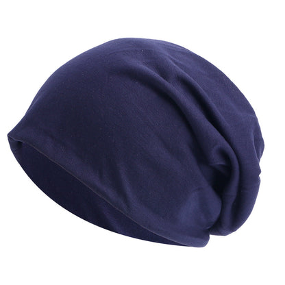 Amazon New Men's and Women's Plain Light Plate Cotton Pullover Cap Baotou Moon Cap Tone Cap JDU-54