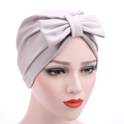 Fashion Modal Bowknot Puggaree Turban