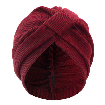 Amazon's New Cotton Waffle Turban Hat Ethnic Turban Turban Jdt-433G