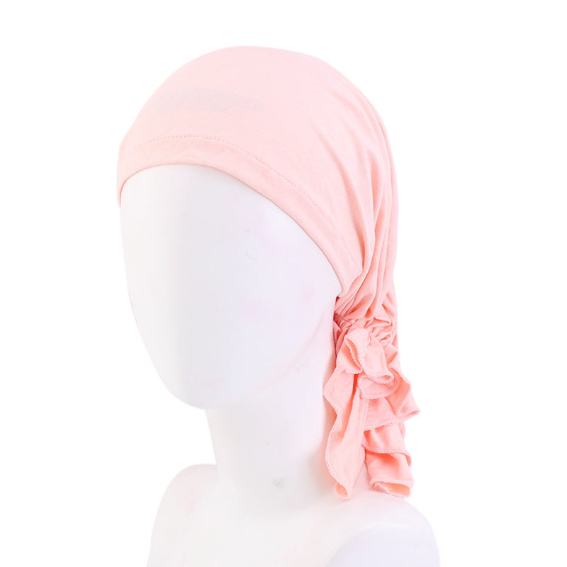 Amazon Best Selling New Headscarf Modal Stretch Headscarf Hat Pirate Hat Baotou Hat