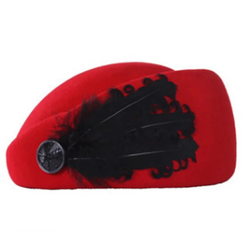 Feather Hat For Women