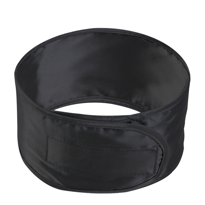 Imitation Silk Adjusting Hair Band Makeup Wash Headband Home Hair Care Headgear Ring Velcro JDF-01A