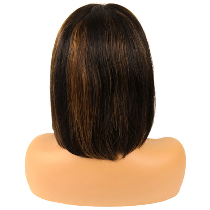 Gabrielle Union Medium Straight Lace Front Human Hair Wig 14 Inches