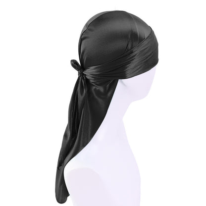 Foreign trade hat imitation silk pirate hat bag turban hat hip-hop Cape hat can be customized LOGO printing