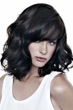 Super Glamour Custom 100% Human Real Hand Tied Hair 14 Inches Wig