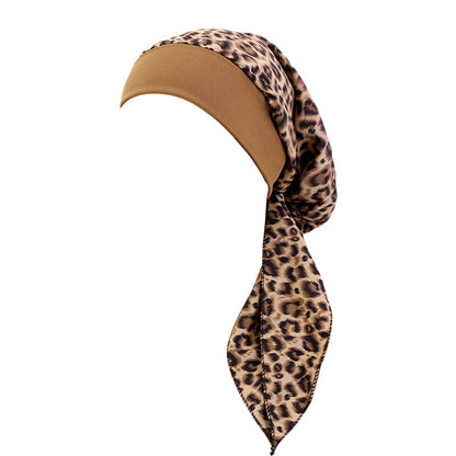 Cross Border Hat Stretch Wide Rim Nightcap Headwear Hair Care Hat JDT-329C